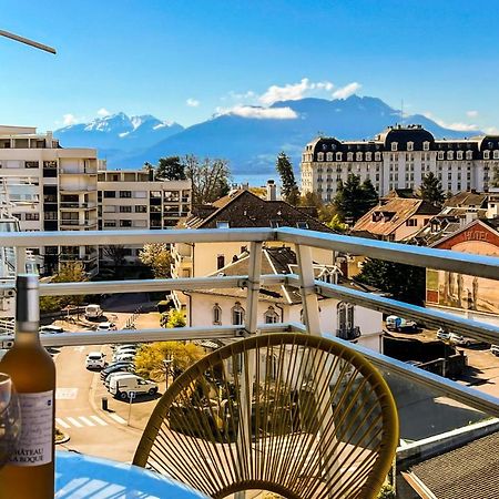 Penthouse Vue Incroyable Lac Et Montagnes Annecy Zewnętrze zdjęcie