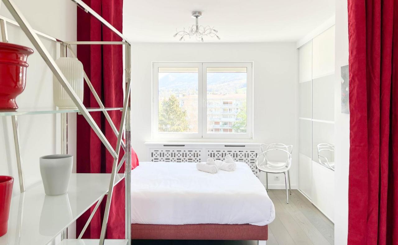 Penthouse Vue Incroyable Lac Et Montagnes Annecy Zewnętrze zdjęcie