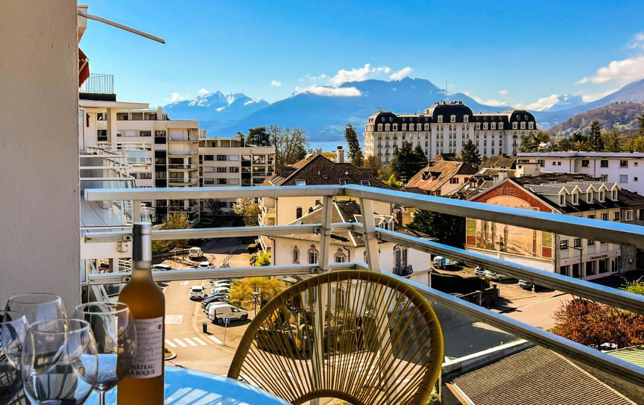Penthouse Vue Incroyable Lac Et Montagnes Annecy Zewnętrze zdjęcie